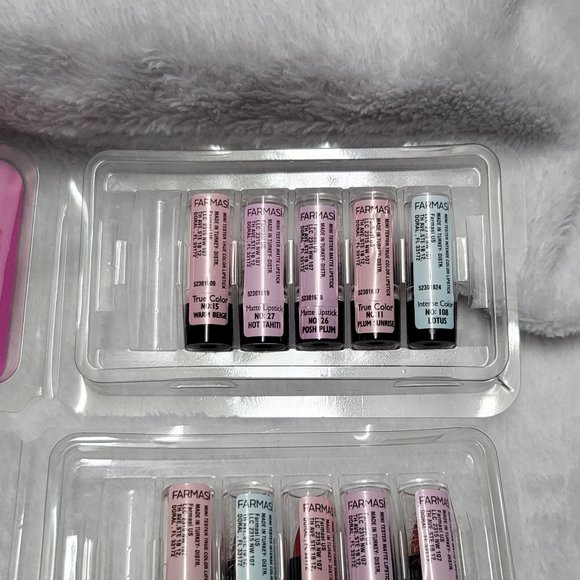 Farmasi Lip & Cheek Tint Cherry Bomb & 10 lipstick Samples - Picture 6 of 8